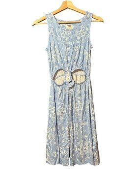 Levi's Girls Light Blue Paisley Dress